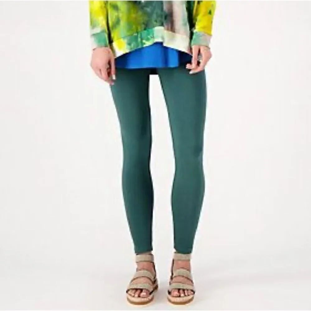 LOGO Layers by Lori Goldstein Knit Pull-On Ankle Leggings